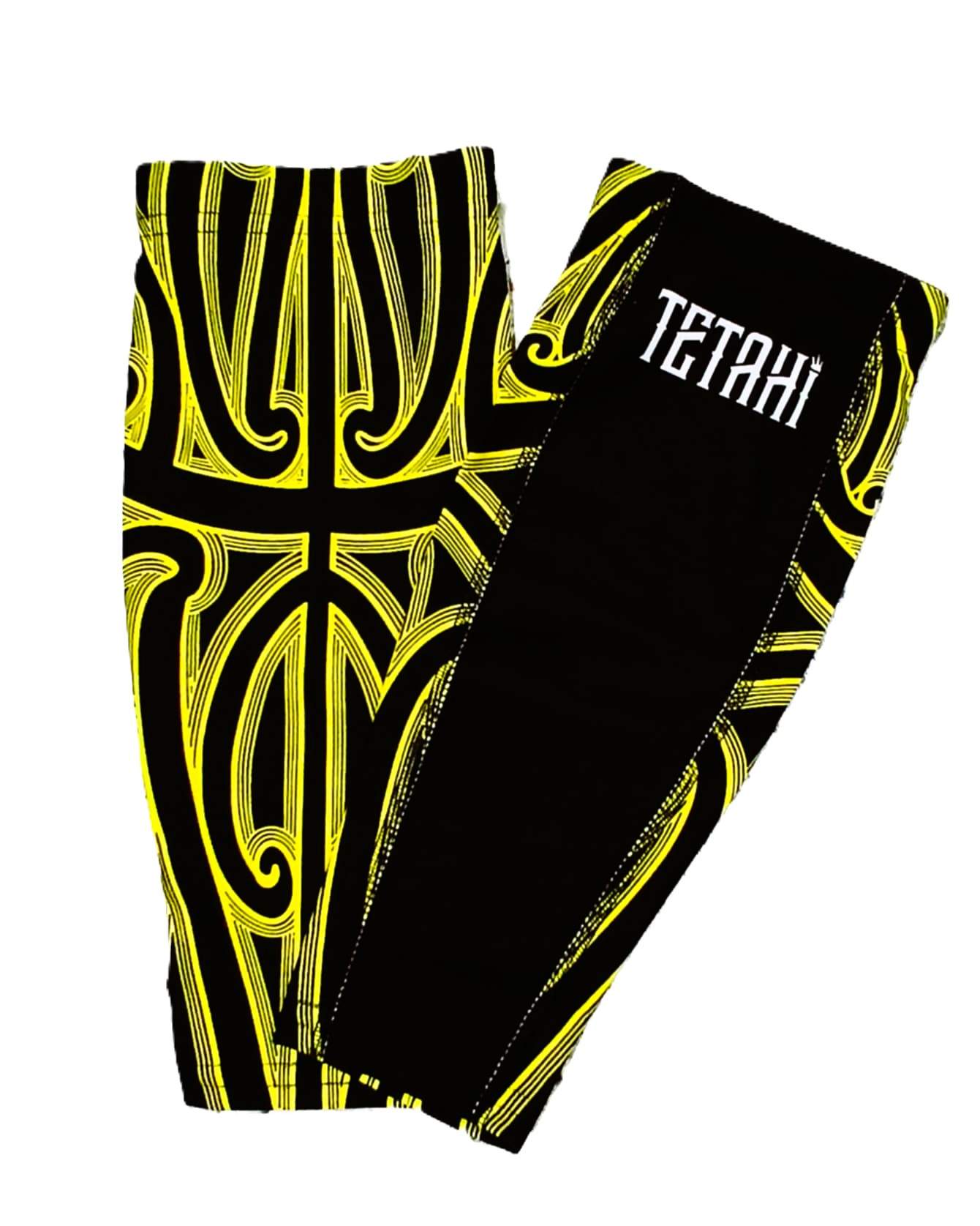 Yellow and Black Calf Sleeve