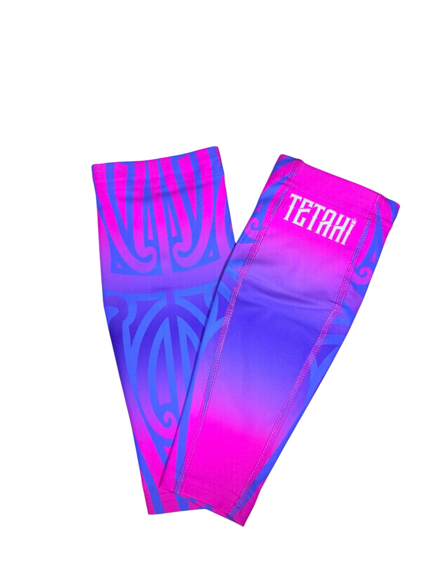 Hot Pink and Blue Calf Sleeve