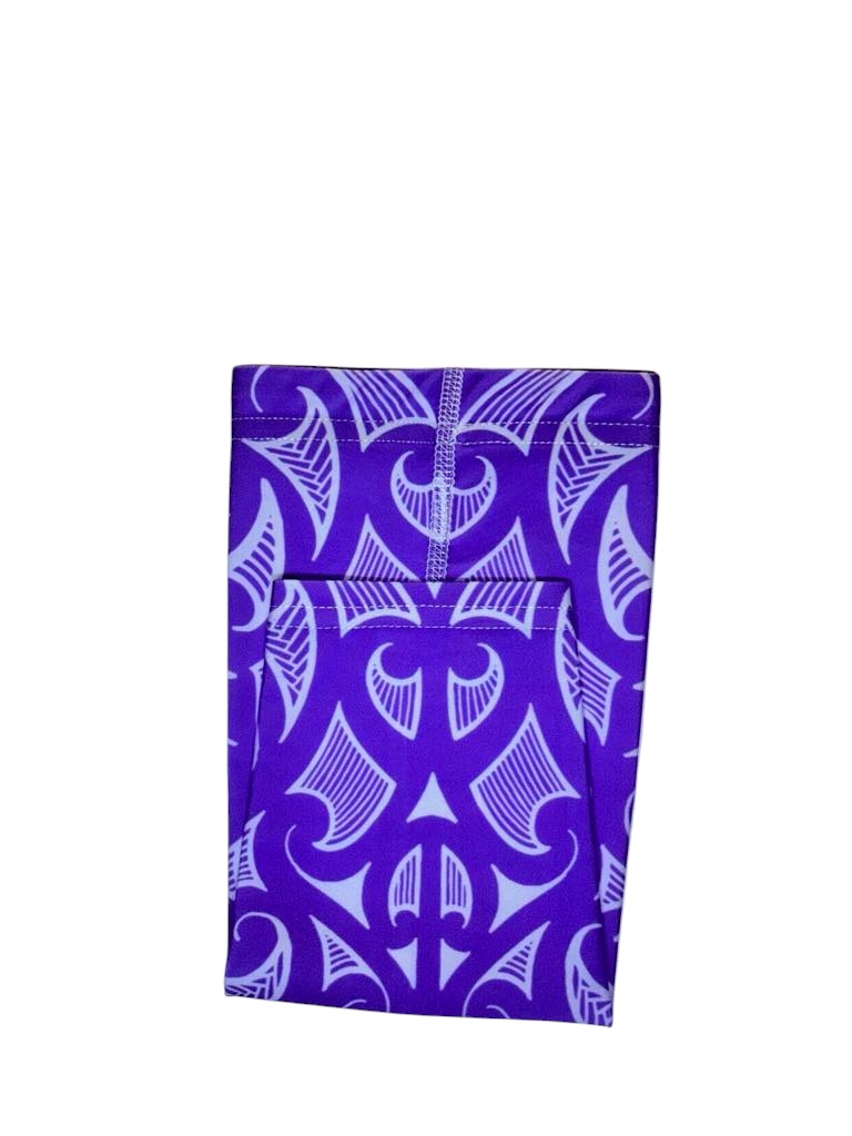 Purple and White Sleeve