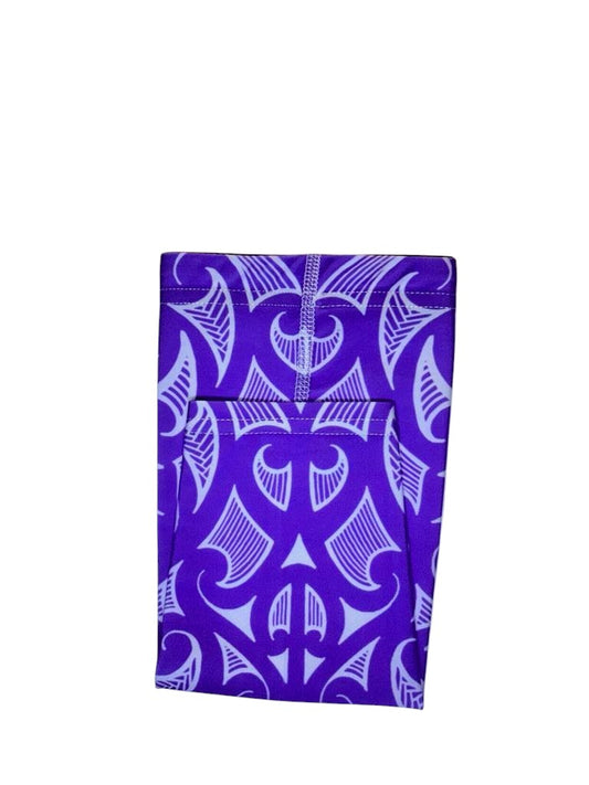 Purple and White Sleeve