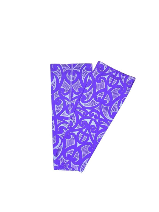 Purple and White Sleeve