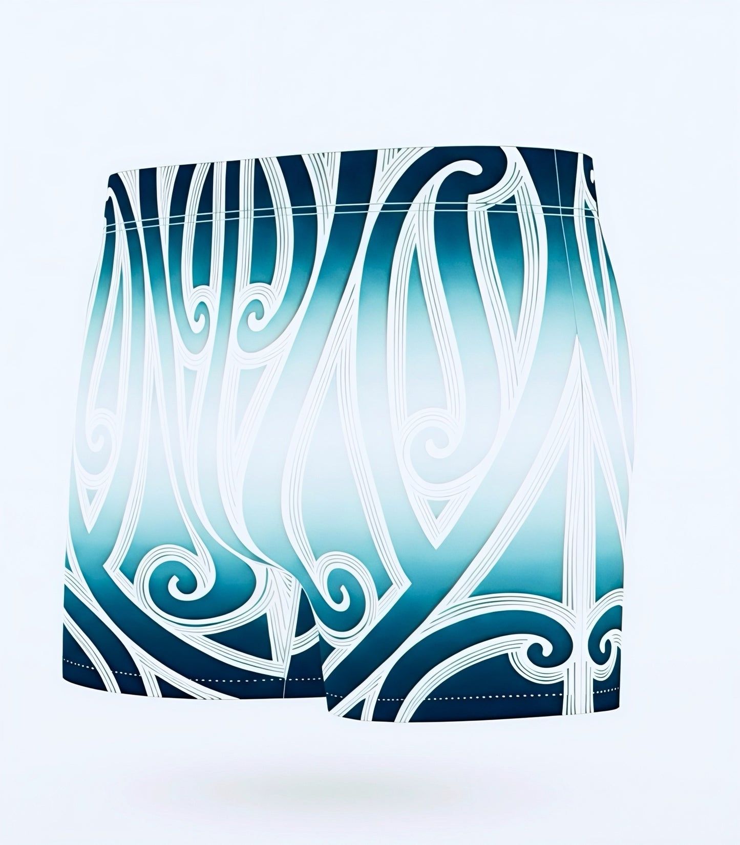 Teal, White, Blue Girls Bummers