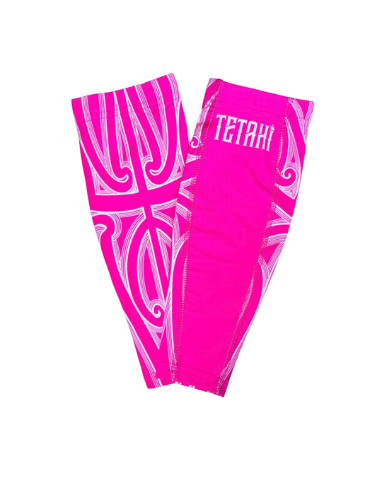 Hot Pink and White Sleeve